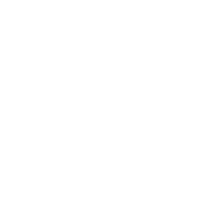 A small white geometric glyph sits near the center of a square transparent canvas. Its rectangular form has a stepped upper edge, a broad horizontal section, and a short extension to the right. No legible text or other filled elements are visible.