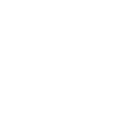 A small white horizontal mark appears near the center of a square transparent canvas. The main rectangular bar has a short block protruding below its left side. No legible text or other filled elements are visible.